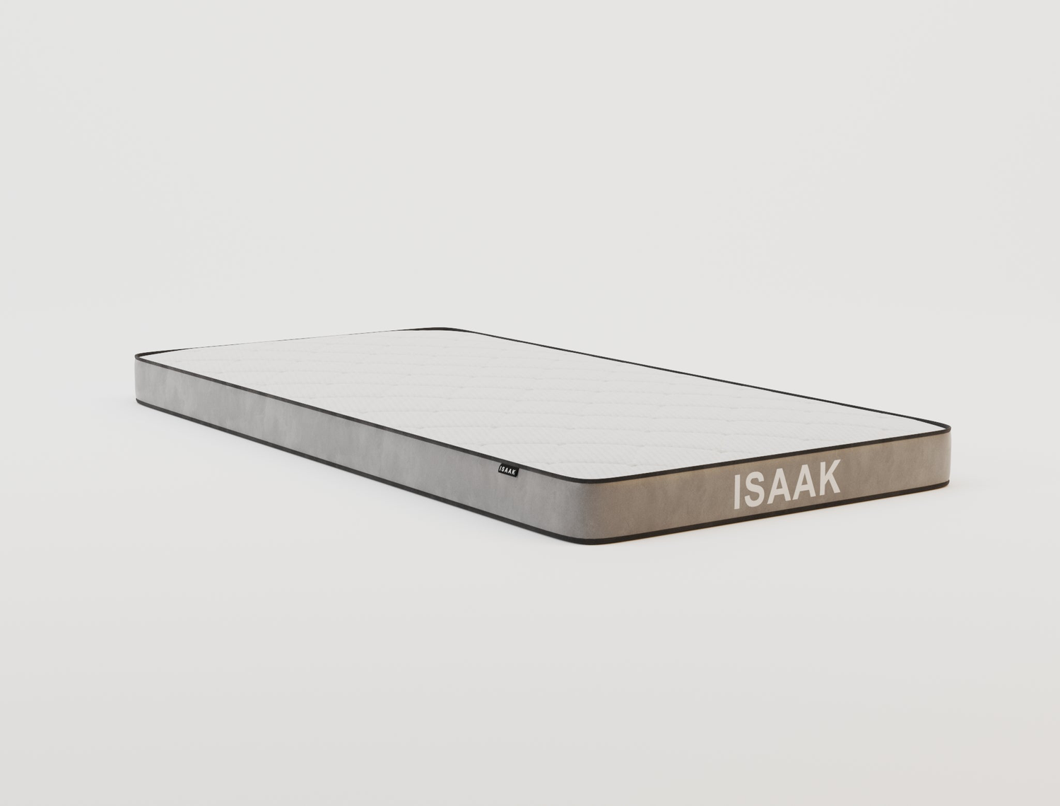 top view of a king single mattress in a white background from Isaak