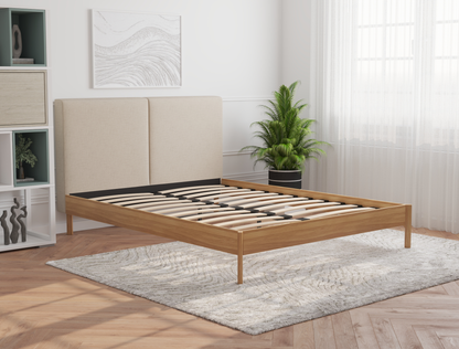 top view of double bed frame in a bedroom from Isaak