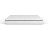 front view of a double mattress in a white background from Isaak