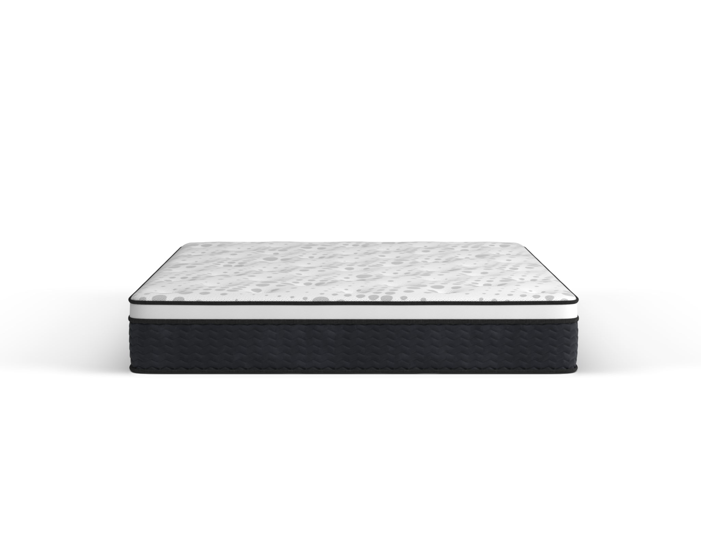 front view of a double mattress in a white background from Isaak