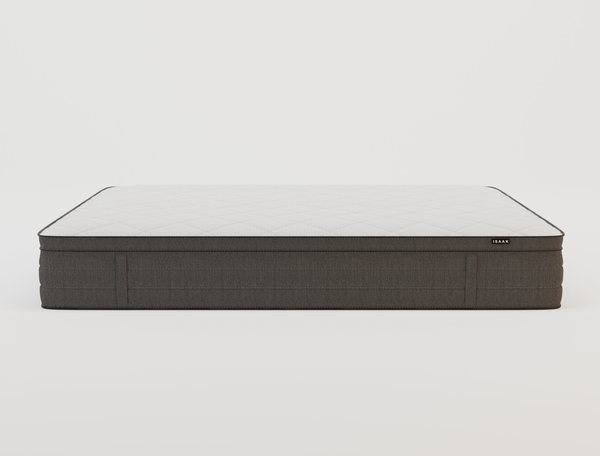 Isaak Hybrid Premium Charcoal Fabric King Mattress