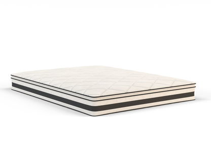 top view of a double mattress in a white background from Isaak