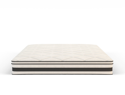 front view of a double mattress in a white background from Isaak