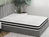 top view of a double mattress on a bed frame in a bedroom from Isaak 2