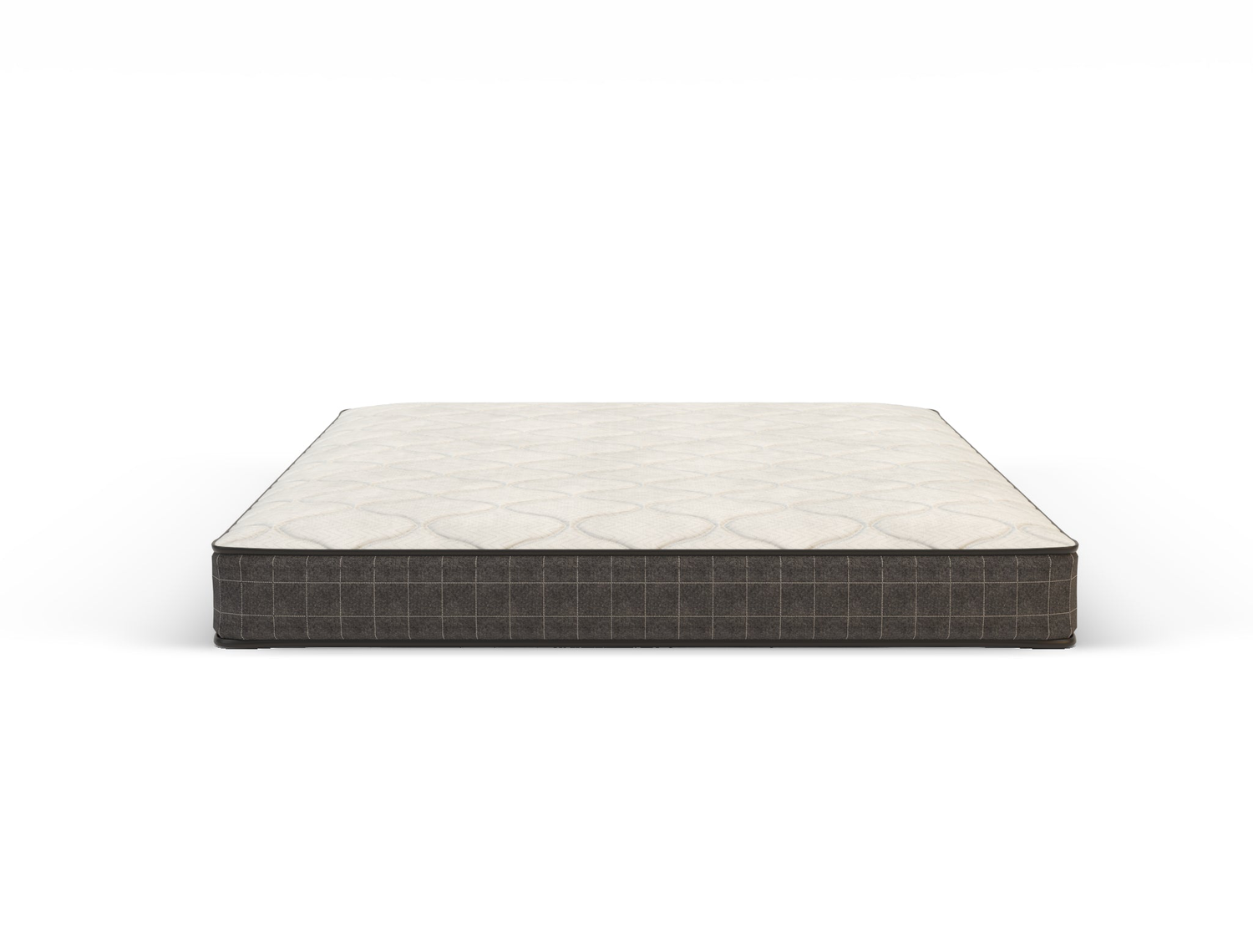 front view of a double mattress in a white background from Isaak