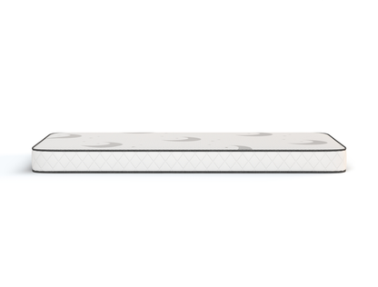 side view of double mattress in a white background from Isaak