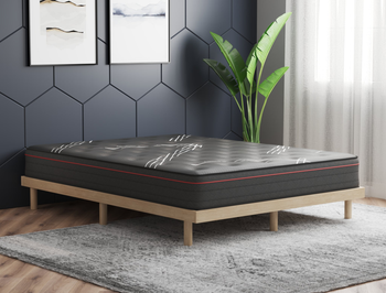 Isaak Luxury Black Cool Gel Fabric King Mattress