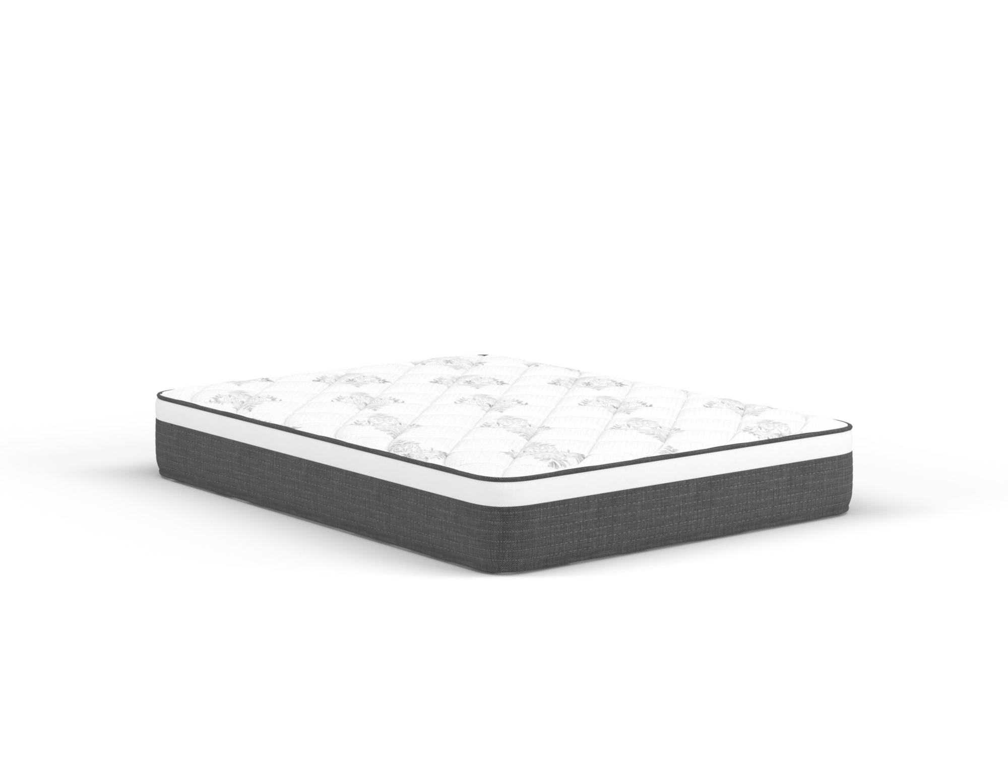 top view of a double mattress in a white background from Isaak