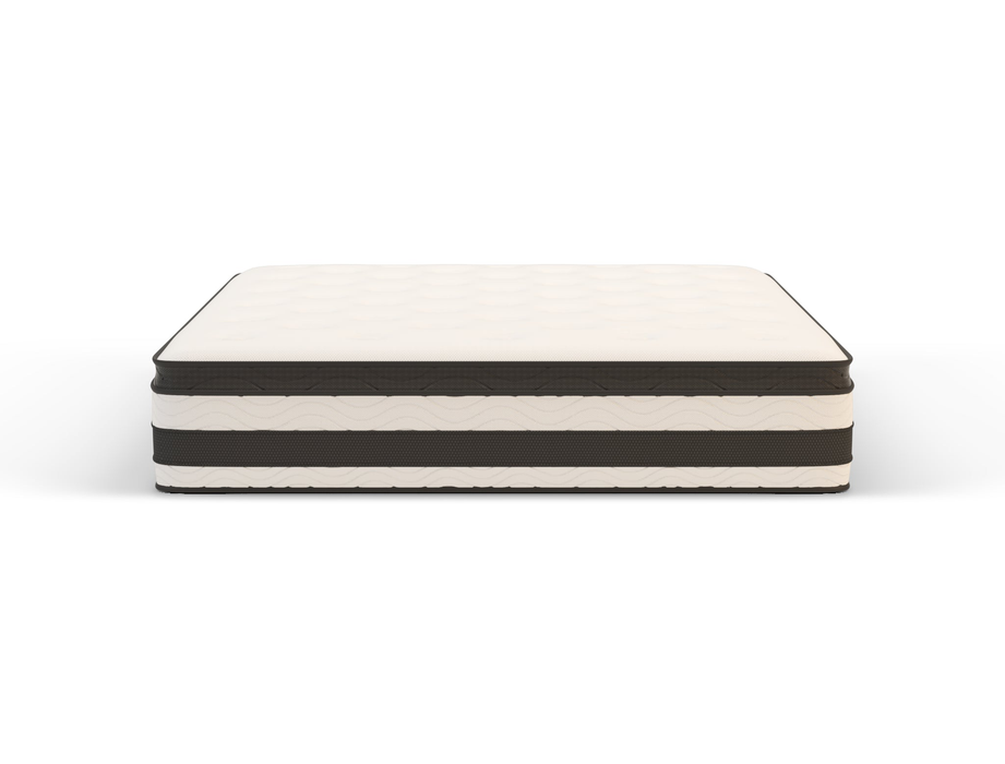 front view of a double mattress in a white background from Isaak