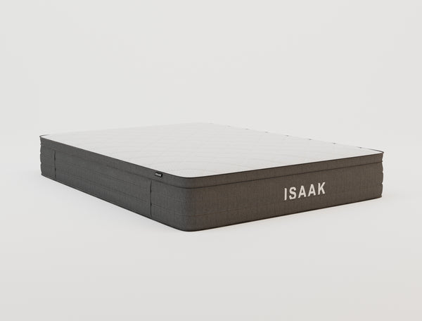Isaak Hybrid Premium Charcoal Fabric Mattress