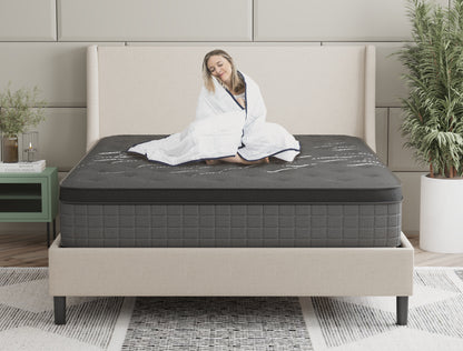 Isaak Luxury Euro Top / Latex Pocket Spring System Mattress