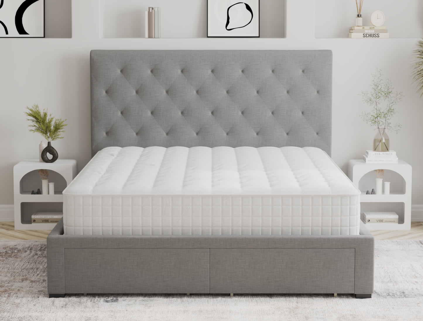 Premium Pocket Springs 8 Layer Structure Zone Mattress