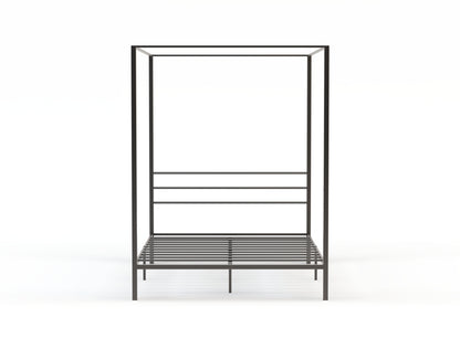 Hero Canopy Metal Black Bed Frame