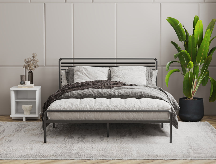 Bailey Black Metal Bed Frame