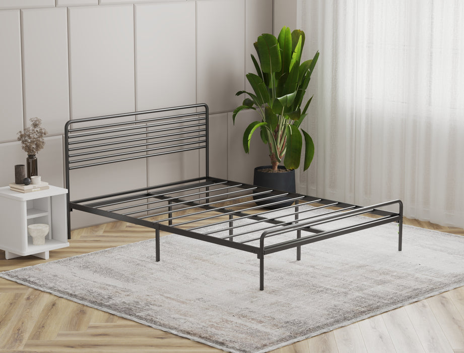 Bailey Black Metal Bed Frame