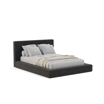 Marshmallow Bed Low Pile Chinelle Soft Black