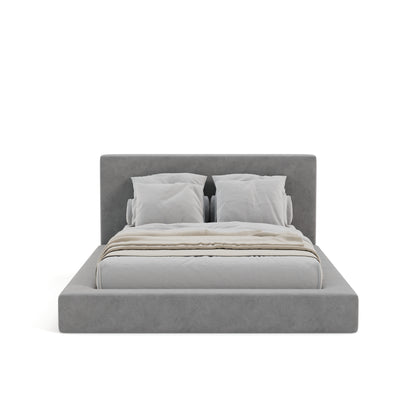 Marshmallow Bed Low Pile Chinelle Soft Grey