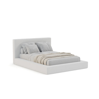 Marshmallow Bed Low Pile Chinelle Soft White