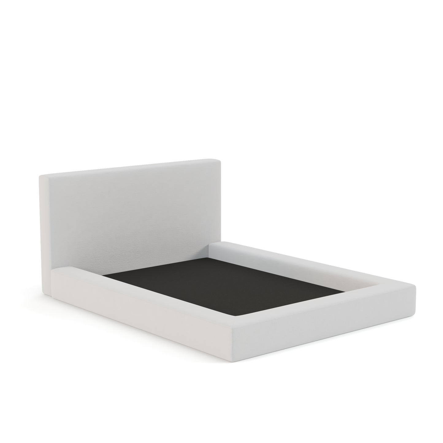 Marshmallow Bed Low Pile Chinelle Soft White