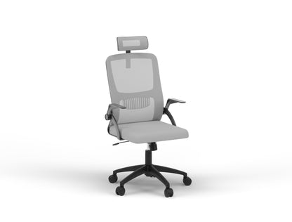 Archer Ergonomic Office Chair Light Grey Mesh/ Black Frame