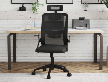 Archer Ergonomic Office Chair Black Mesh/ Black Frame