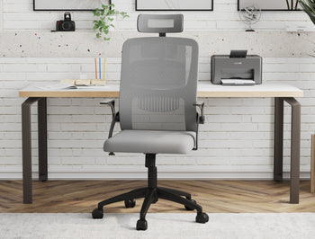 Archer Ergonomic Office Chair Grey Mesh/ Black Frame