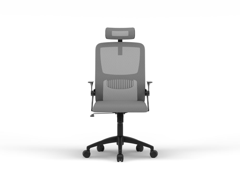 Archer Ergonomic Office Chair Grey Mesh/ Black Frame