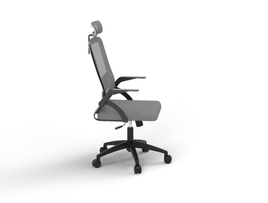 Archer Ergonomic Office Chair Grey Mesh/ Black Frame