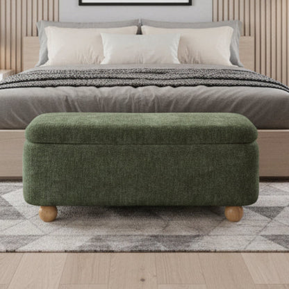please change all background to a modern design look leaving the green ottoman