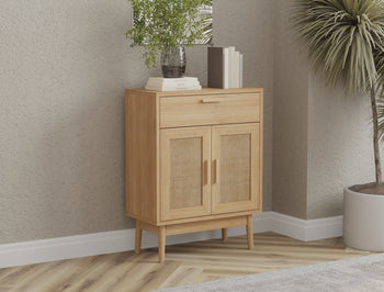 Miller Rattan 2 Doors Sideboard Chest of Drawers