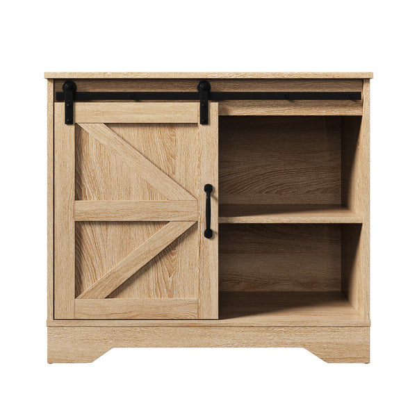 Harbor 2x Buffet Sideboard Cabinet Storage Cupboard Oak