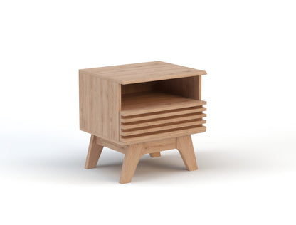 Solo Natural Bedside Table