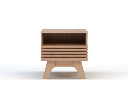 Solo Natural Bedside Table