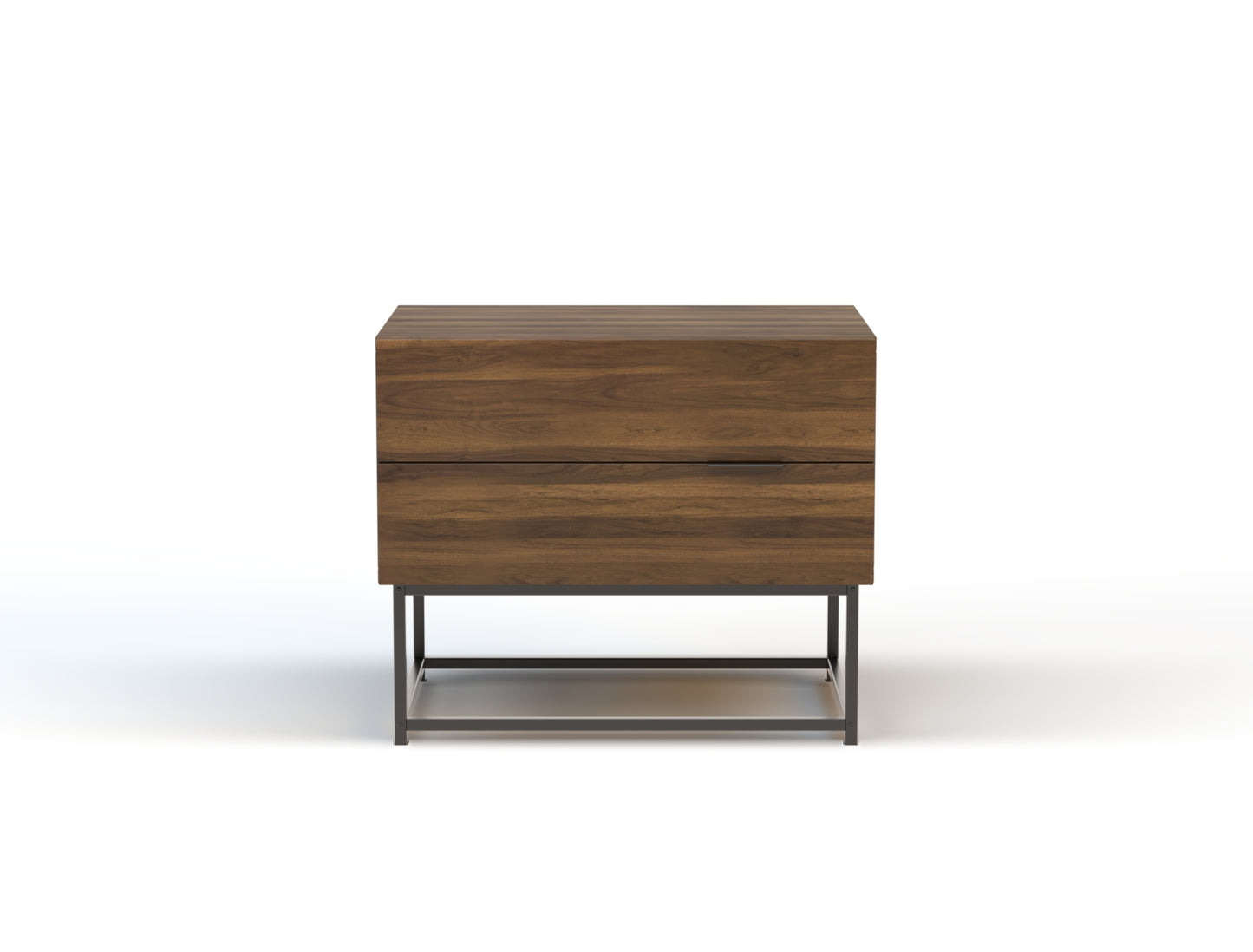 Ellora Walnut Bedside Table