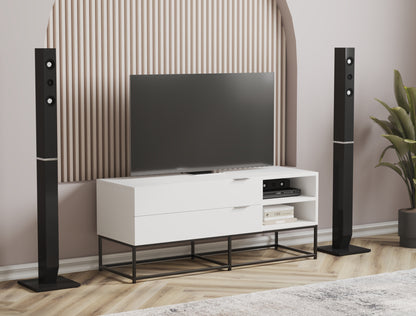 Ellora White TV Unit 120cm