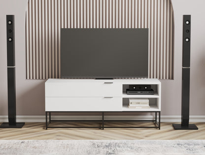 Ellora White TV Unit 120cm