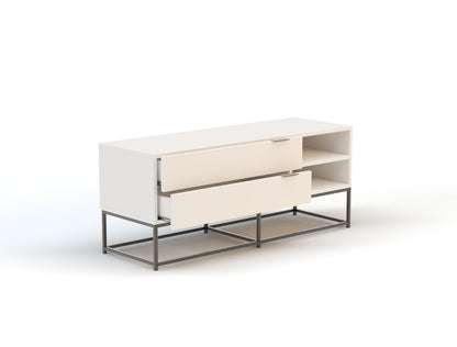 Ellora White TV Unit 120cm