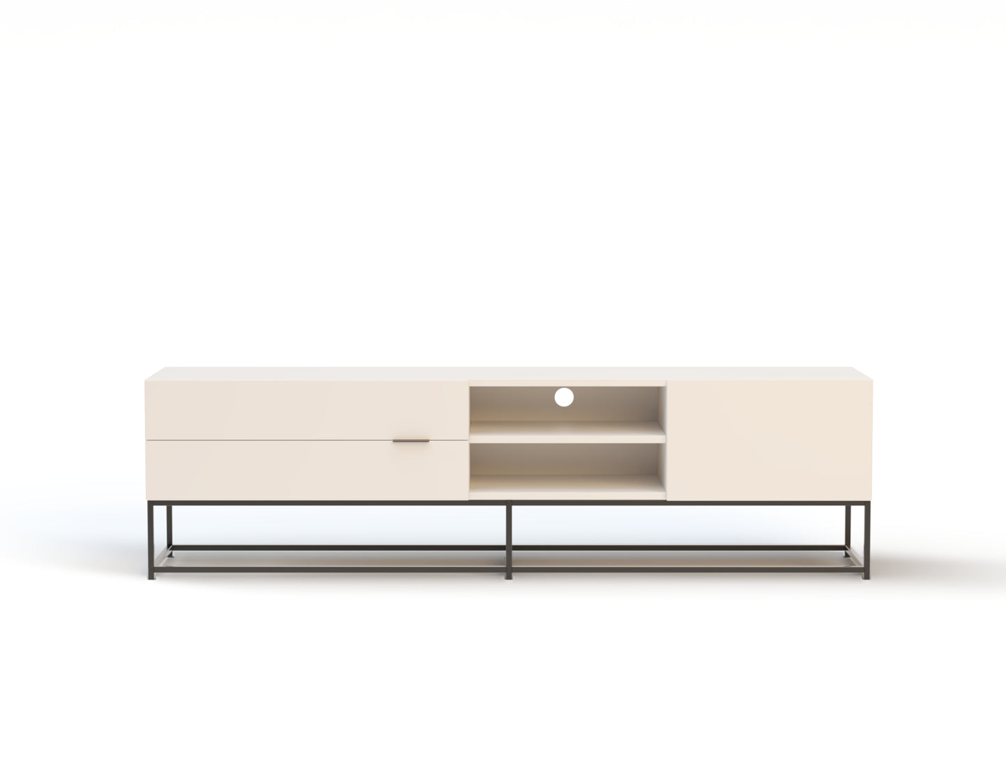 Ellora White TV Unit 180cm