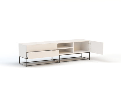 Ellora White TV Unit 180cm