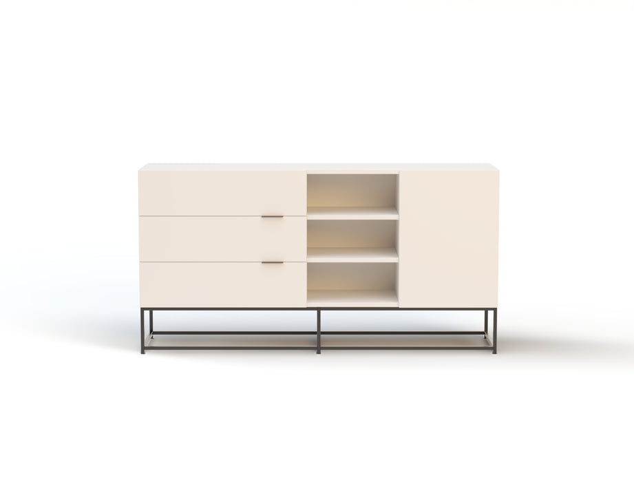Ellora White 4 Chest of Drawers