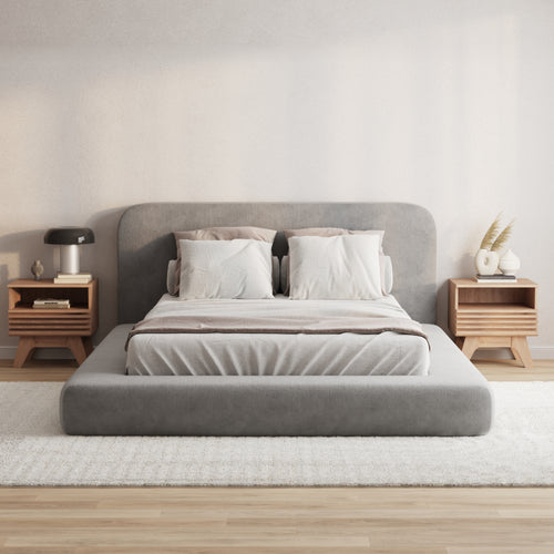 Expanse Bed Low Pile Chinelle Soft Grey