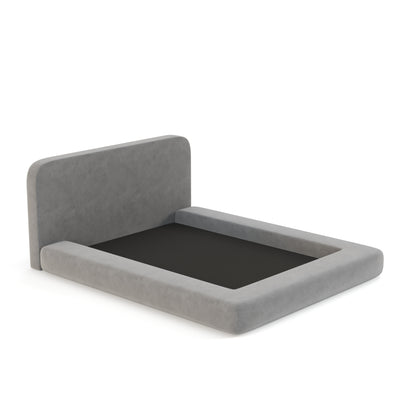 Expanse Bed Low Pile Chinelle Soft Grey