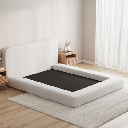 Expanse Bed Low Pile Chinelle Soft White