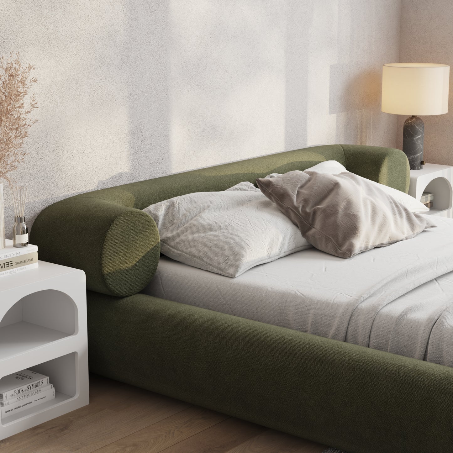 Latitude Bed Low Pile Chinelle Forrest Green