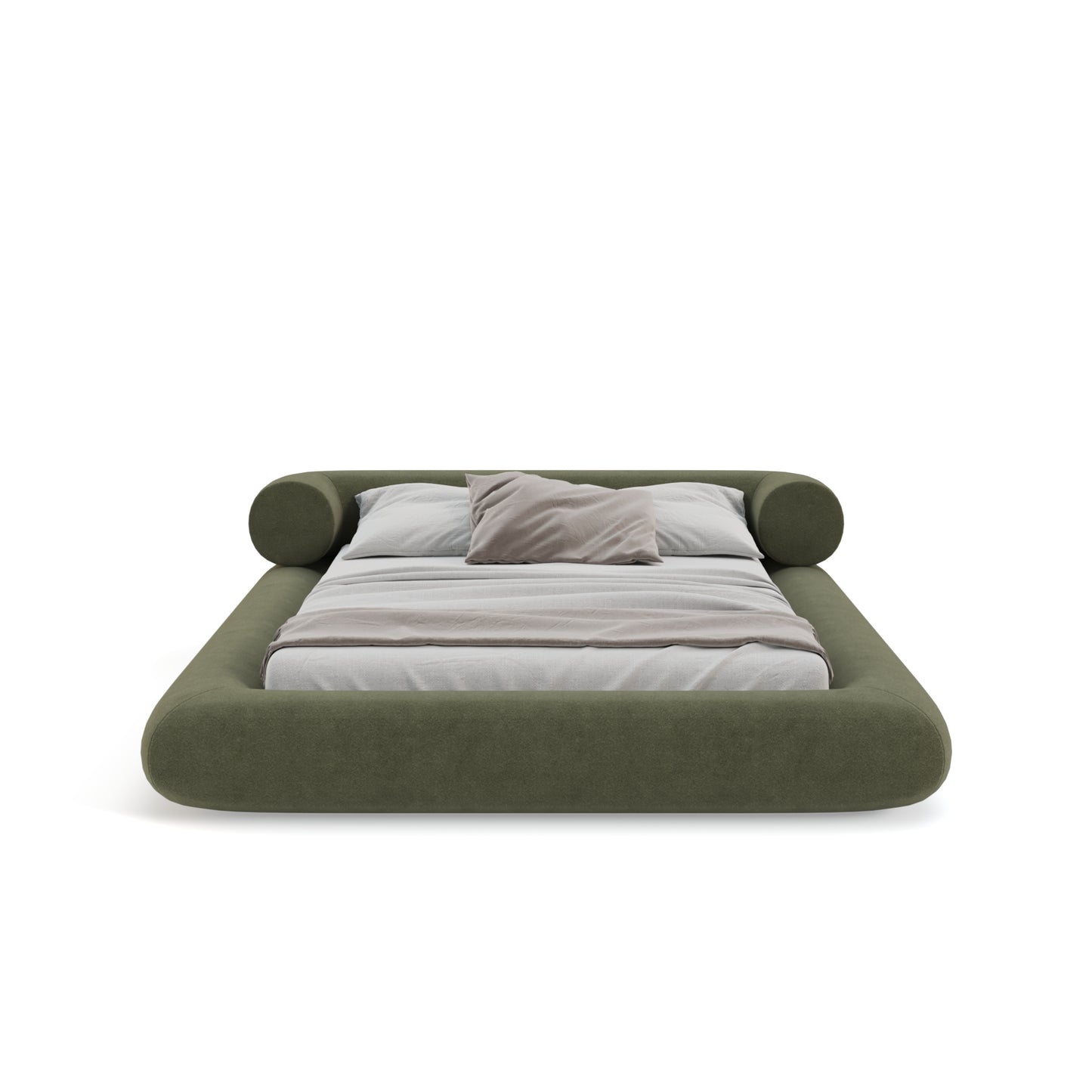 Latitude Bed Low Pile Chinelle Forrest Green