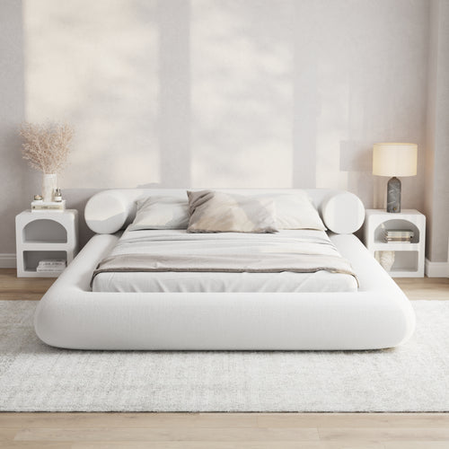 Latitude Bed Low Pile Chinelle Soft White