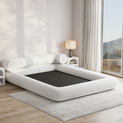Latitude Bed Low Pile Chinelle Soft White