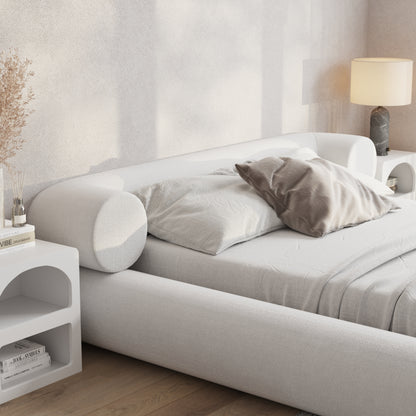 Latitude Bed Low Pile Chinelle Soft White