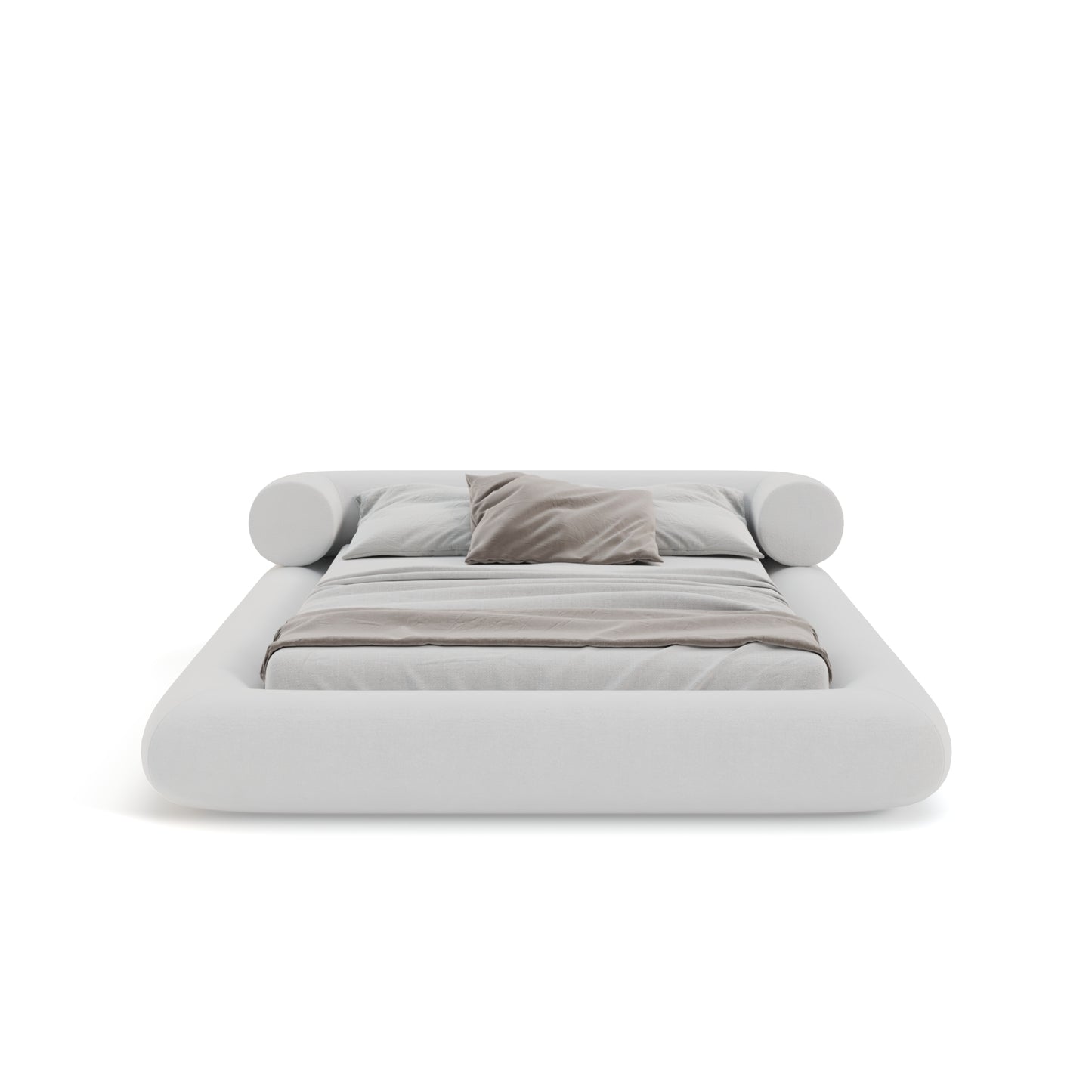 Latitude Bed Low Pile Chinelle Soft White