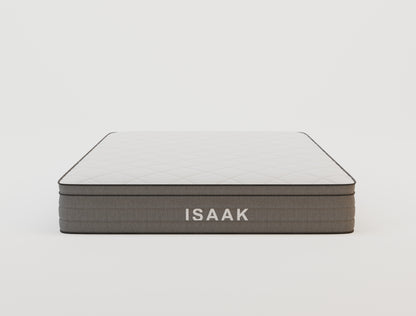 Isaak Comfort Deluxe Grey Fabric Mattress